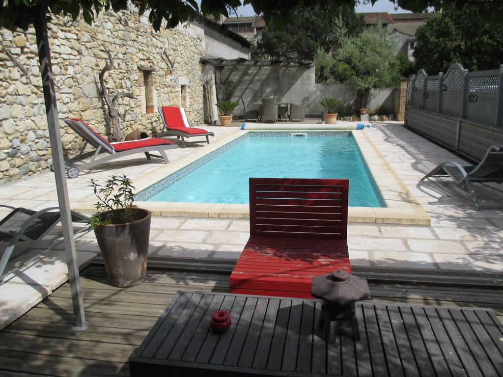 L'Olivier Chez Mame Marthe Vallon-Pont-dʼArc Exterior foto